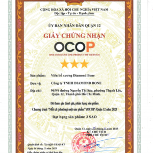 Viên bổ xương cá sấu DIAMOND BONE 60 viên