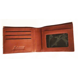 Bóp Da Cá Sấu Hoa Cà Da Cá Con Bông Cổ Nâu Đỏ 1141