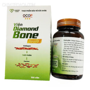 Viên Diamond Bone Gold 120 viên