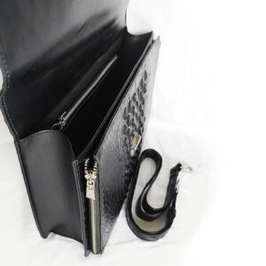 Túi Xách Da Cá Sấu Nam Hoa Cà 0159